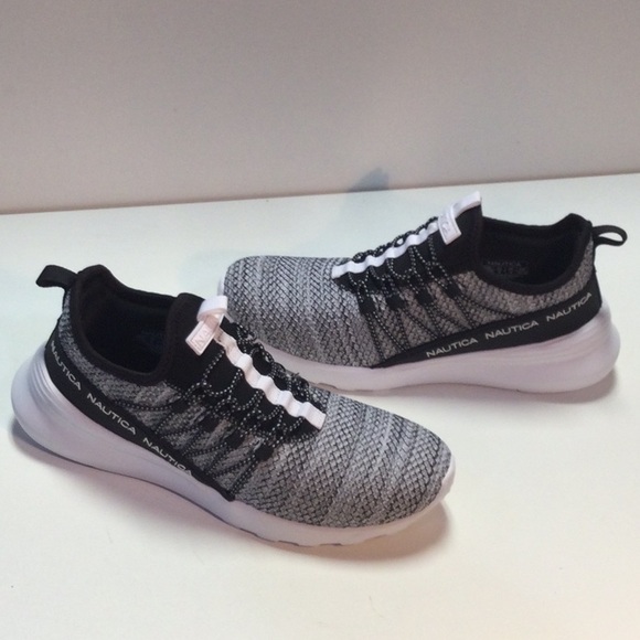 Nautica Womens Slip On Jogger Fleur/White/Black Size 8 - Picture 4 of 6